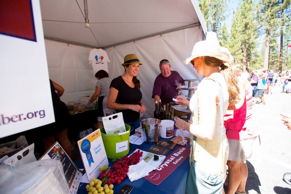 Festival goers learn more about local products